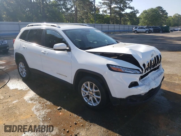 2017 Jeep Cherokee Latitude with VIN 1C4PJLCB9HW573417, listed as a Copart auction lot 52041095 with 139,964 mi miles and Salvage Title. Bid and sale history available at carsss.com. Image 4.