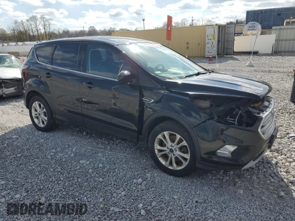 2017 Ford Escape SE with VIN 1FMCU9GDXHUC69976, listed as a Copart auction lot 53529355 with 127,074 mi miles and Salvage Title. Bid and sale history available at DreamBid. Image 4.