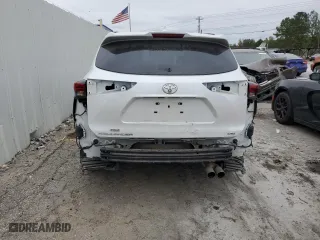 2022 Toyota Highlander XSE with VIN 5TDLZRAHXNS123496, listed as a Copart auction lot 79821694 with 41,095 mi miles and Salvage Title. Bid and sale history available at carsss.com. Image 6.