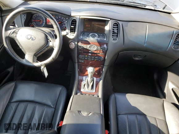2010 Infiniti EX Journey with VIN JN1AJ0HR3AM755208, listed as a Copart auction lot 70825834 with 97,838 mi miles and Salvage Title. Bid and sale history available at carsss.com. Image 8.