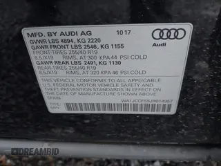 2018 Audi Q3 Premium Plus with VIN WA1JCCFS5JR014957, listed as a IAAI auction lot 41099133 with 73,905 mi miles. Bid and sale history available at carsss.com. Image 9.