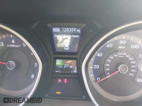 2013 Hyundai Elantra with VIN KMHD35LE5DU026410, listed as a IAAI auction lot 42522028 with 128,359 mi miles and . Bid and sale history available at DreamBid. Image 7.