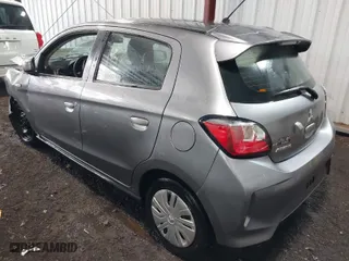 2021 Mitsubishi Mirage ES with VIN ML32AUHJ8MH005001, listed as a IAAI auction lot 41841172 with 75,114 mi miles. Bid and sale history available at carsss.com. Image 3.