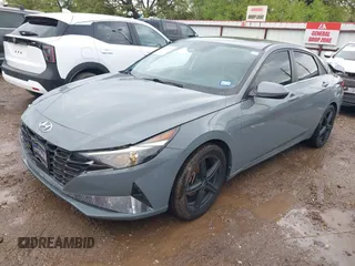 2021 Hyundai Elantra SEL with VIN KMHLN4AG6MU090007, listed as a IAAI auction lot 41457374 with 99,045 mi miles. Bid and sale history available at carsss.com. Image 18.