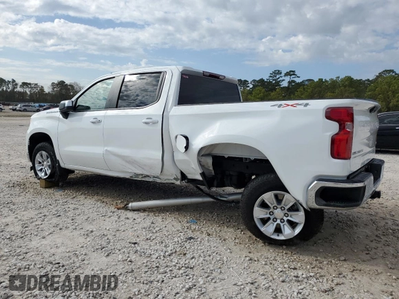 2023 Chevrolet Silverado 1500 LT with VIN 2GCUDDED2P1144267, listed as a Copart auction lot 85990644 with 13,636 mi miles and Salvage Title. Bid and sale history available at carsss.com. Image 2.