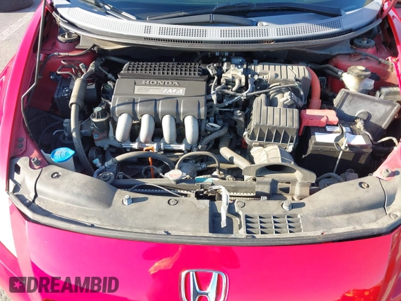 2011 Honda CR-Z with VIN JHMZF1D46BS010367, listed as a IAAI auction lot 41136945 with 125,437 mi miles. Bid and sale history available at carsss.com. Image 10.