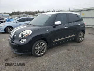 2014 FIAT 500L Lounge z VIN ZFBCFACH7EZ009027, wystawiony jako Copart lot #52575895 z przebiegiem 46 168 mil mil oraz Tytuł czysty. Historia ofert i sprzedaży dostępna na DreamBid. Obrazek 1.