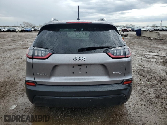 2021 Jeep Cherokee Latitude with VIN 1C4PJMCB2MD193315, listed as a Copart auction lot 54089145 with 60,979 mi miles and Salvage title. Bid and sale history available at DreamBid. Image 6.