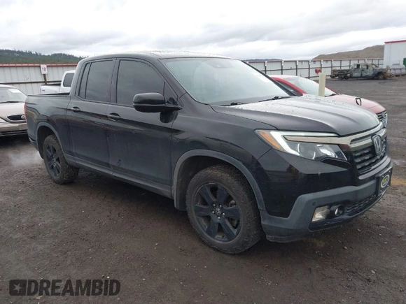 2017 Honda Ridgeline Black Edition with VIN 5FPYK3F82HB039785, listed as a IAAI auction lot 41815518 with 58,617 mi miles and . Bid and sale history available at DreamBid. Image 1.