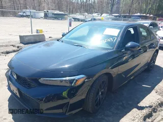 2025 Honda Civic Sport with VIN 2HGFE2F5XSH554687, listed as a IAAI auction lot 42031297 with 1,619 mi miles and . Bid and sale history available at DreamBid. Image 17.