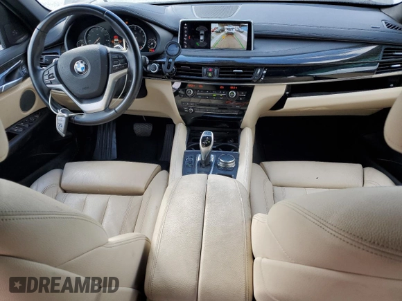 2018 BMW X6 sDrive35i with VIN 5UXKU0C55J0G80825, listed as a Copart auction lot 81484534 with 65,422 mi miles and Non Repairable. Bid and sale history available at carsss.com. Image 8.