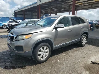 2012 Kia Sorento LX with VIN 5XYKT3A16CG287965, listed as a Copart auction lot 52761885 with 78,551 mi miles and Salvage Title. Bid and sale history available at carsss.com. Image 1.