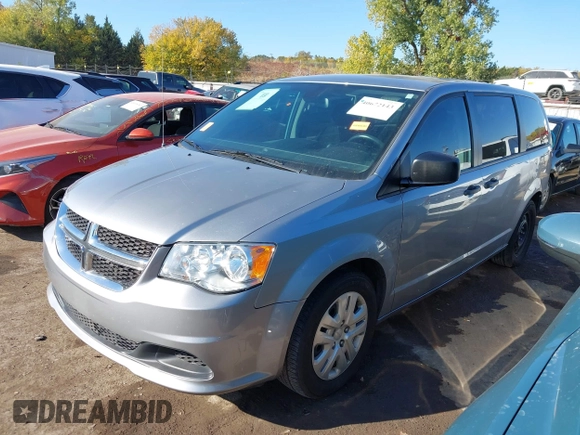 2020 Dodge Grand Caravan SE with VIN 2C4RDGBG9LR198425, listed as a IAAI auction lot 40672143 with 61,473 mi miles and . Bid and sale history available at DreamBid. Image 18.