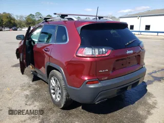2020 Jeep Cherokee Altitude with VIN 1C4PJMLX5LD637295, listed as a Copart auction lot 47596535 with 101,922 mi miles and Salvage Title. Bid and sale history available at carsss.com. Image 2.