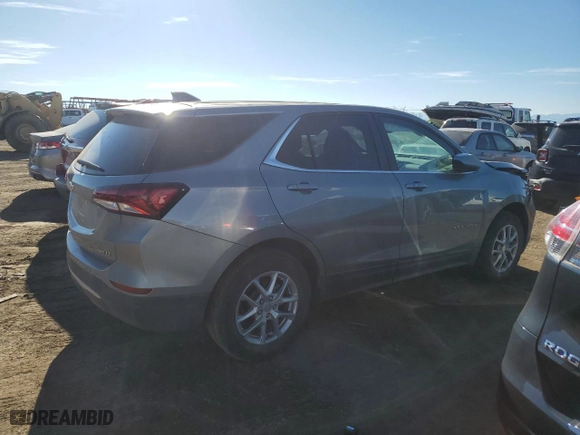 2024 Chevrolet Equinox LT with VIN 3GNAXTEGXRL258217, listed as a Copart auction lot 80722694 with 24,706 mi miles and Clean Title. Bid and sale history available at carsss.com. Image 3.