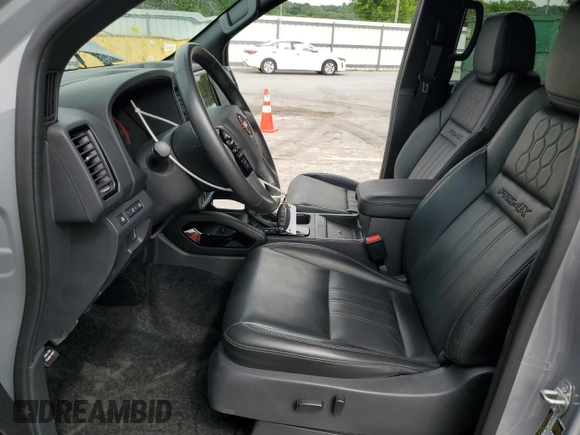 2022 Nissan Frontier SV z VIN 1N6ED1EK5NN631411, wystawiony jako Copart lot #57287645 z przebiegiem 25 027 mil mil oraz Szkoda całkowita • Salvage title. Historia ofert i sprzedaży dostępna na DreamBid. Obrazek 7.