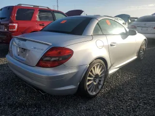 2005 Mercedes-Benz SLK-Class 5.5L AMG with VIN WDBWK73FX5F054969, listed as a Copart auction lot 74960714 with 0 mi miles and Non Repairable. Bid and sale history available at carsss.com. Image 3.