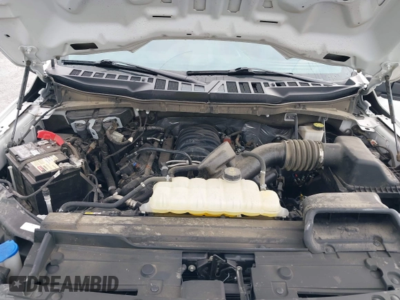 2023 Ford F-150 XL with VIN 1FTEW1C52PKF75099, listed as a IAAI auction lot 42104465 with 42,025 mi miles and . Bid and sale history available at DreamBid. Image 9.