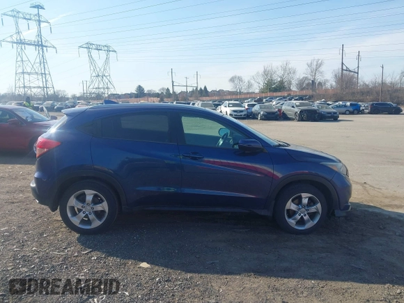 2016 Honda HR-V EX-L w/Navi with VIN 3CZRU6H74GM736618, listed as a IAAI auction lot 41735309 with 57,530 mi miles. Bid and sale history available at carsss.com. Image 13.