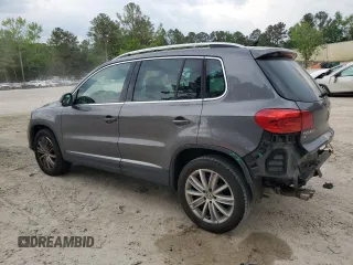 2016 Volkswagen Tiguan SEL with VIN WVGAV7AX8GW577338, listed as a Copart auction lot 53916725 with 102,111 mi miles and Salvage Title. Bid and sale history available at DreamBid. Image 2.