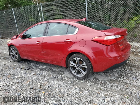 2016 Kia Forte EX z VIN KNAFX4A87G5612031, wystawiony jako Copart lot #62722214 z przebiegiem 124 837 mil mil oraz Nie do naprawy • Non repairable. Historia ofert i sprzedaży dostępna na DreamBid. Obrazek 2.