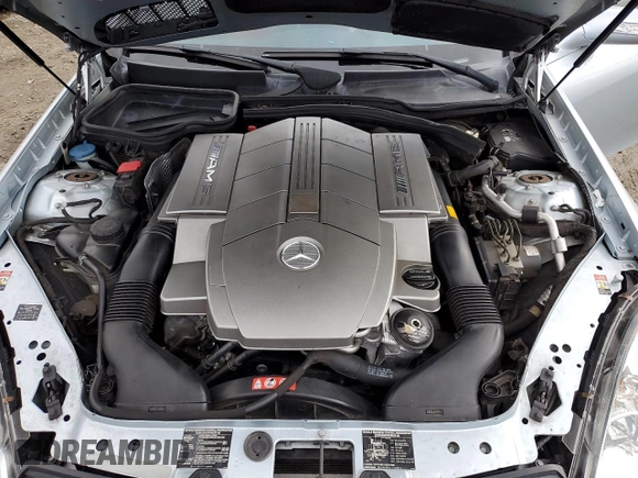 2005 Mercedes-Benz SLK-Class 5.5L AMG with VIN WDBWK73F85F069874, listed as a Copart auction lot 48748865 with 79,391 mi miles and Salvage Title. Bid and sale history available at carsss.com. Image 11.