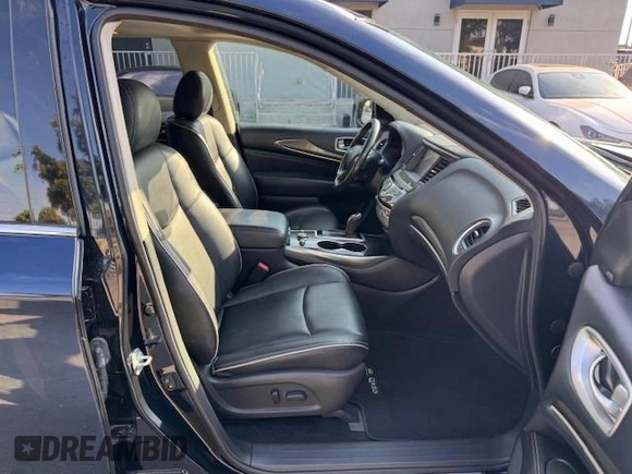 2019 Infiniti QX60 Luxe z VIN 5N1DL0MM4KC561014, wystawiony jako Copart lot #43478125 z przebiegiem 177 089 mil mil oraz Szkody całkowita. Historia ofert i sprzedaży dostępna na DreamBid. Obrazek 6.