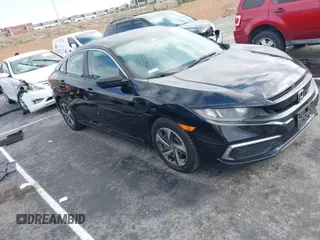 2020 Honda Civic Sedan LX with VIN 2HGFC2F69LH530736, listed as a IAAI auction lot 41765663 with 138,576 mi miles. Bid and sale history available at carsss.com. Image 1.