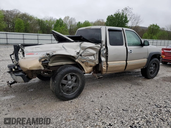 1999 Chevrolet Silverado 1500 LT with VIN 2GCEK19T2X1235274, listed as a Copart auction lot 51842625 with 235,092 mi miles and Salvage Title. Bid and sale history available at DreamBid. Image 3.