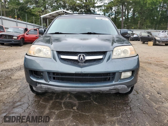 2006 Acura MDX with VIN 2HNYD18266H525453, listed as a Copart auction lot 74665534 with 189,045 mi miles and Salvage Title. Bid and sale history available at carsss.com. Image 5.