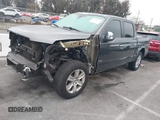 2017 Ford F-150 XL with VIN 1FTEW1EG0HFC20814, listed as a IAAI auction lot 41140772 with 74,651 mi miles. Bid and sale history available at carsss.com. Image 2.