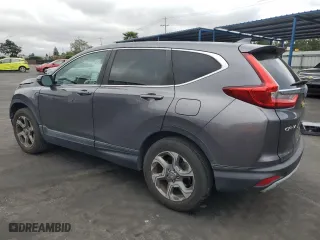 2017 Honda CR-V EX-L with VIN 2HKRW2H82HH604479, listed as a Copart auction lot 53005345 with 55,844 mi miles and Salvage Title. Bid and sale history available at carsss.com. Image 2.