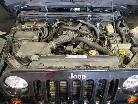 2008 Jeep Wrangler Sahara с VIN 1J8FA54168L613041, выставлен на аукционе Copart как лот 46603275 с пробегом 118 849 миль миль и Списание • Salvage title. История ставок и продаж доступна на DreamBid. Изображение 12.