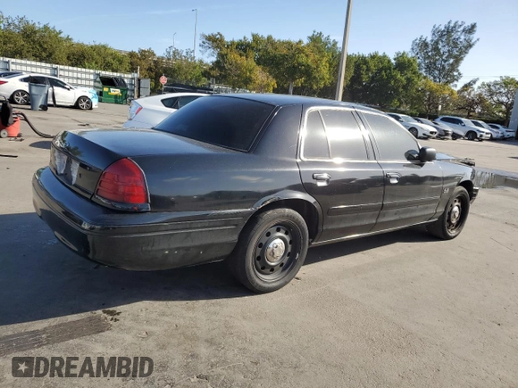 2006 Ford Police Interceptor with VIN 2FAHP71W46X102718, listed as a Copart auction lot 47558965 with 185,830 mi miles and Salvage title. Bid and sale history available at DreamBid. Image 3.