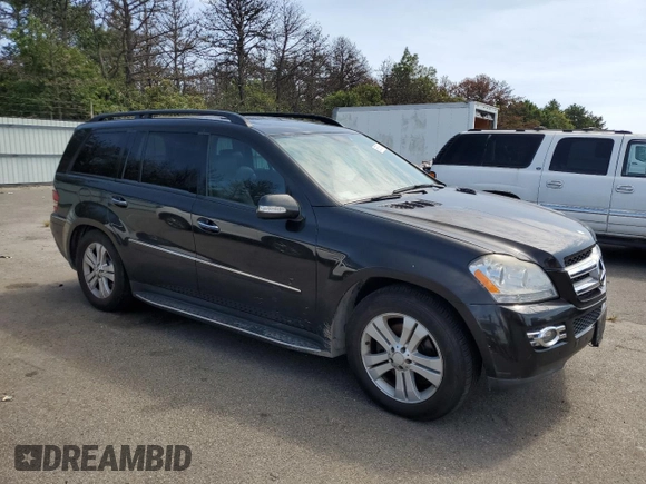 2007 Mercedes-Benz GL-Class with VIN 4JGBF71EX7A291102, listed as a Copart auction lot 68578614 with 140,204 mi miles and Salvage Title. Bid and sale history available at carsss.com. Image 4.