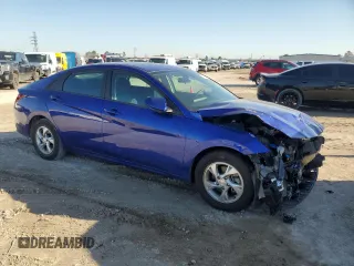 2022 Hyundai Elantra SE with VIN KMHLL4AG0NU334659, listed as a Copart auction lot 46928205 with 31,312 mi miles and Salvage Title. Bid and sale history available at DreamBid. Image 4.