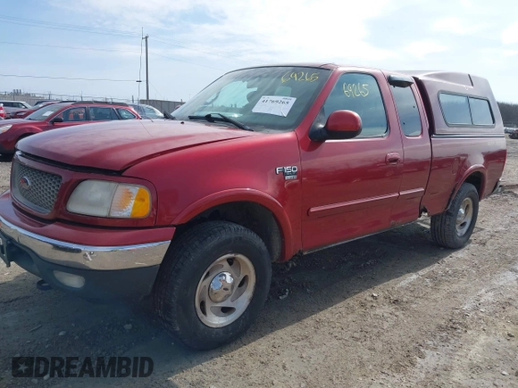 2001 Ford F-150 XL with VIN 1FTRX18L71NA42953, listed as a IAAI auction lot 41769265 with 1 mi miles. Bid and sale history available at carsss.com. Image 2.