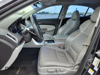 2015 Acura TLX Technology with VIN 19UUB2F51FA014911, listed as a Copart auction lot 60070395 with 81,068 mi miles and Salvage title. Bid and sale history available at DreamBid. Image 7.