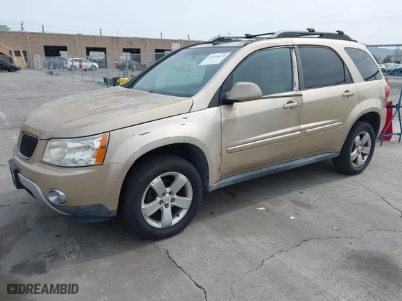 2006 Pontiac Torrent with VIN 2CKDL63F466038156, listed as a IAAI auction lot 41818673 with 193,832 mi miles. Bid and sale history available at carsss.com. Image 17.