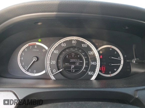 2015 Honda Accord LX with VIN 1HGCR2F39FA032000, listed as a Copart auction lot 56045145 with 89,553 mi miles and Salvage Title. Bid and sale history available at DreamBid. Image 9.