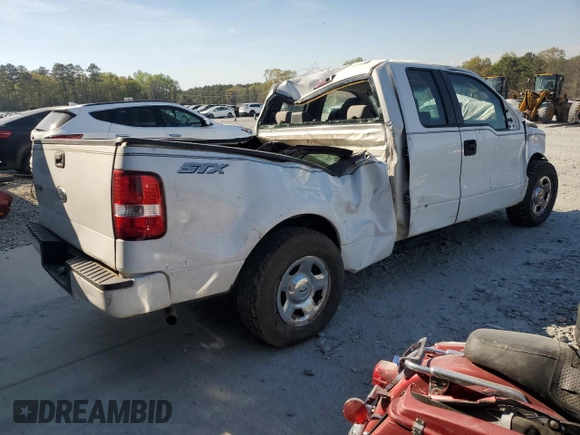 2007 Ford F-150 STX with VIN 1FTRX12W87NA84589, listed as a Copart auction lot 50935215 with Not Provided miles and Non Repairable. Bid and sale history available at DreamBid. Image 3.