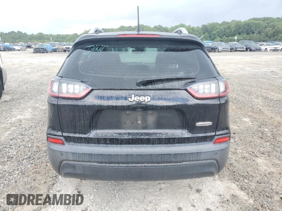 2019 Jeep Cherokee Latitude Plus with VIN 1C4PJLLB7KD247005, listed as a Copart auction lot 61600615 with 75,210 mi miles and Salvage title. Bid and sale history available at DreamBid. Image 6.