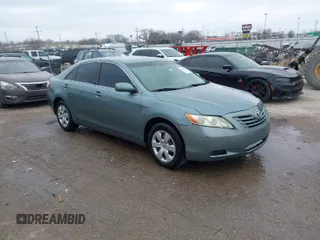 2007 Toyota Camry CE with VIN 4T1BE46KX7U651838, listed as a IAAI auction lot 41660130 with 191,619 mi miles. Bid and sale history available at carsss.com. Image 1.