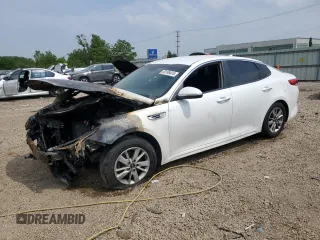 2016 Kia Optima LX with VIN KNAGT4L31G5089588, listed as a Copart auction lot 60199415 with Not provided miles and Salvage title. Bid and sale history available at DreamBid. Image 1.