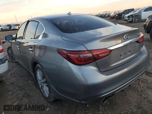 2019 Infiniti Q50 3.0t Signature Edition with VIN JN1EV7AP0KM515302, listed as a Copart auction lot 88925315 with 94,950 mi miles and Salvage Title. Bid and sale history available at carsss.com. Image 2.