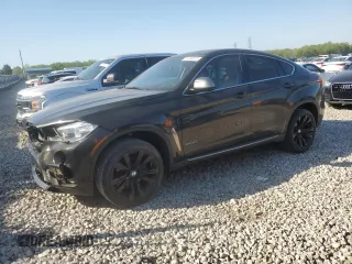 2016 BMW X6 xDrive35i with VIN 5UXKU2C59G0N83077, listed as a Copart auction lot 51334615 with 43,367 mi miles and Salvage Title. Bid and sale history available at carsss.com. Image 1.