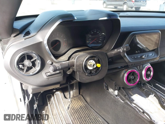 2019 Chevrolet Camaro ZL1 with VIN 1G1FK1R63K0125720, listed as a IAAI auction lot 41725444 with 0 mi miles. Bid and sale history available at carsss.com. Image 14.