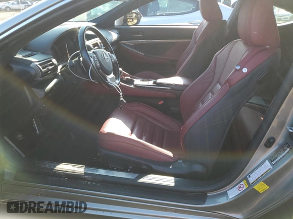 2017 Lexus RC with VIN JTHSM5BC4H5003210, listed as a Copart auction lot 70782574 with 38,545 mi miles and Salvage Title. Bid and sale history available at carsss.com. Image 7.