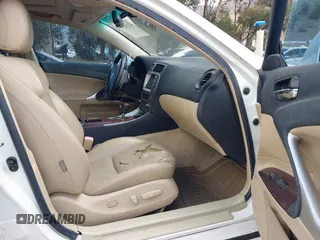 2007 Lexus IS with VIN JTHBK262072030183, listed as a IAAI auction lot 42136154 with 161,916 mi miles. Bid and sale history available at carsss.com. Image 5.