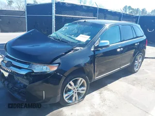 2014 Ford Edge Limited with VIN 2FMDK3KC9EBA01900, listed as a IAAI auction lot 41661823 with 211,598 mi miles. Bid and sale history available at carsss.com. Image 2.